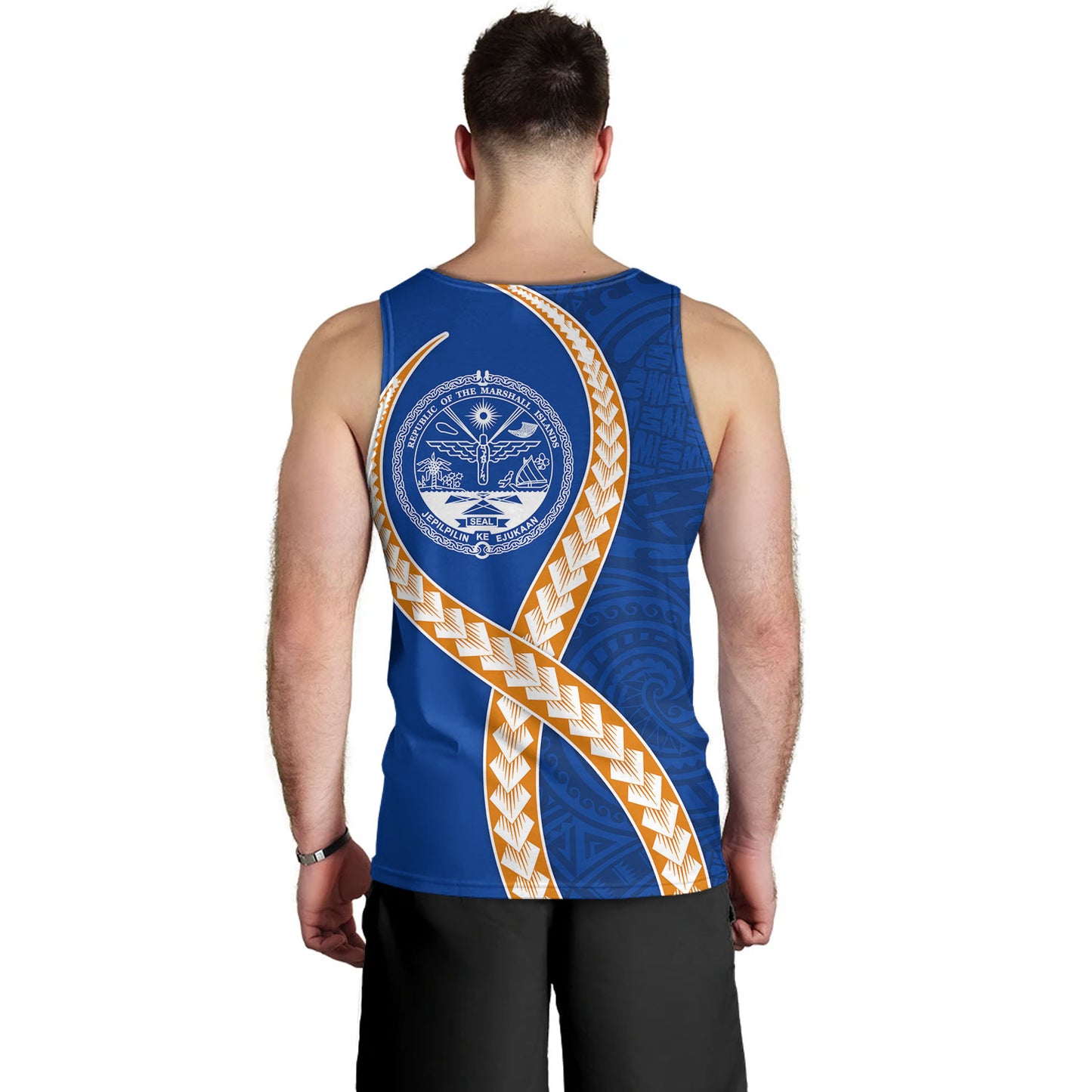 Marshall Islands Tank Top Tribal Polynesian In My Heart
