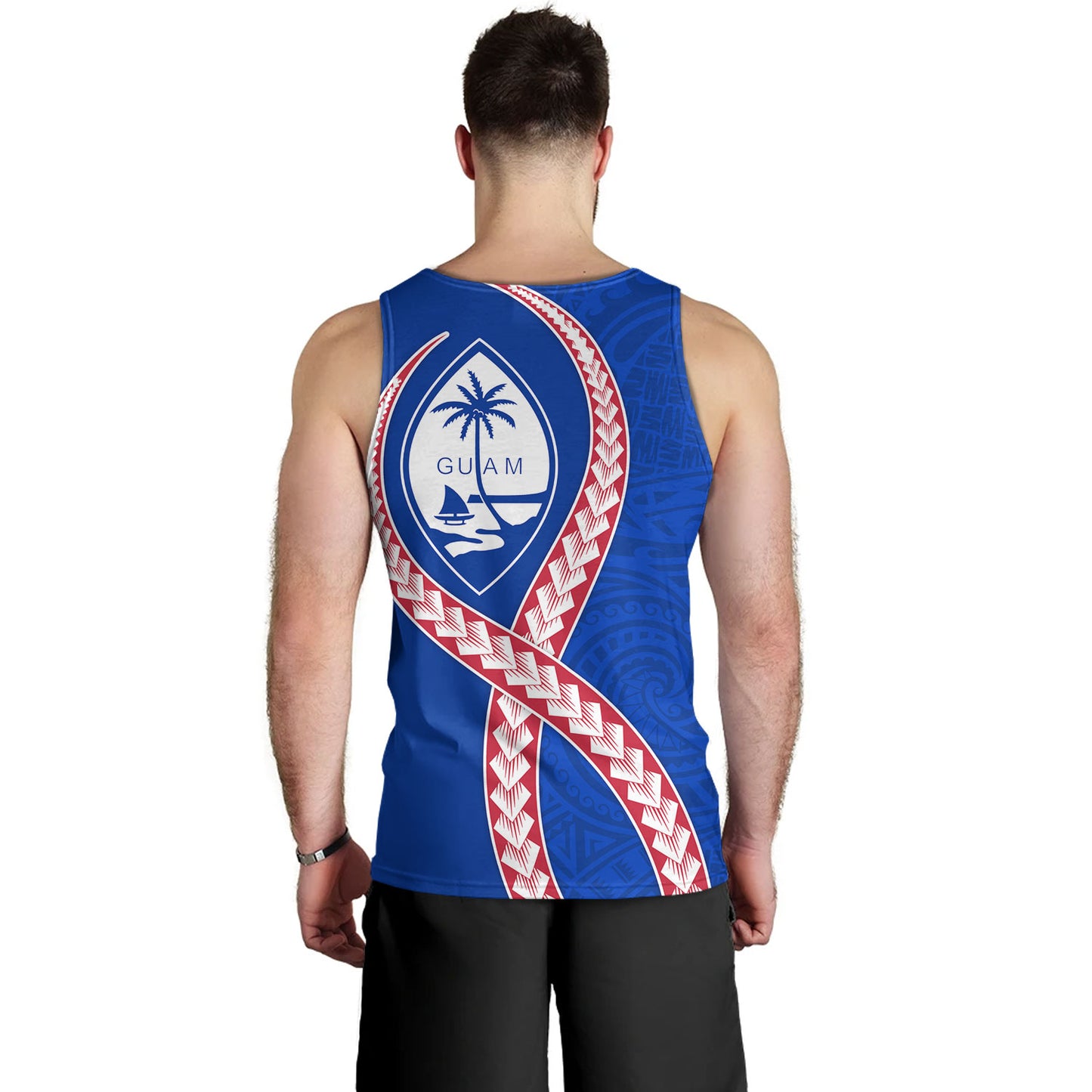 Guam Tank Top Tribal Polynesian In My Heart