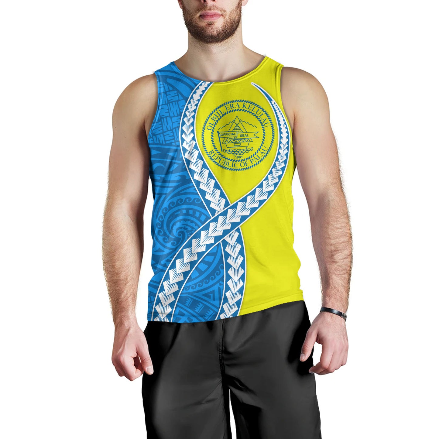 Palau Tank Top Tribal Polynesian In My Heart
