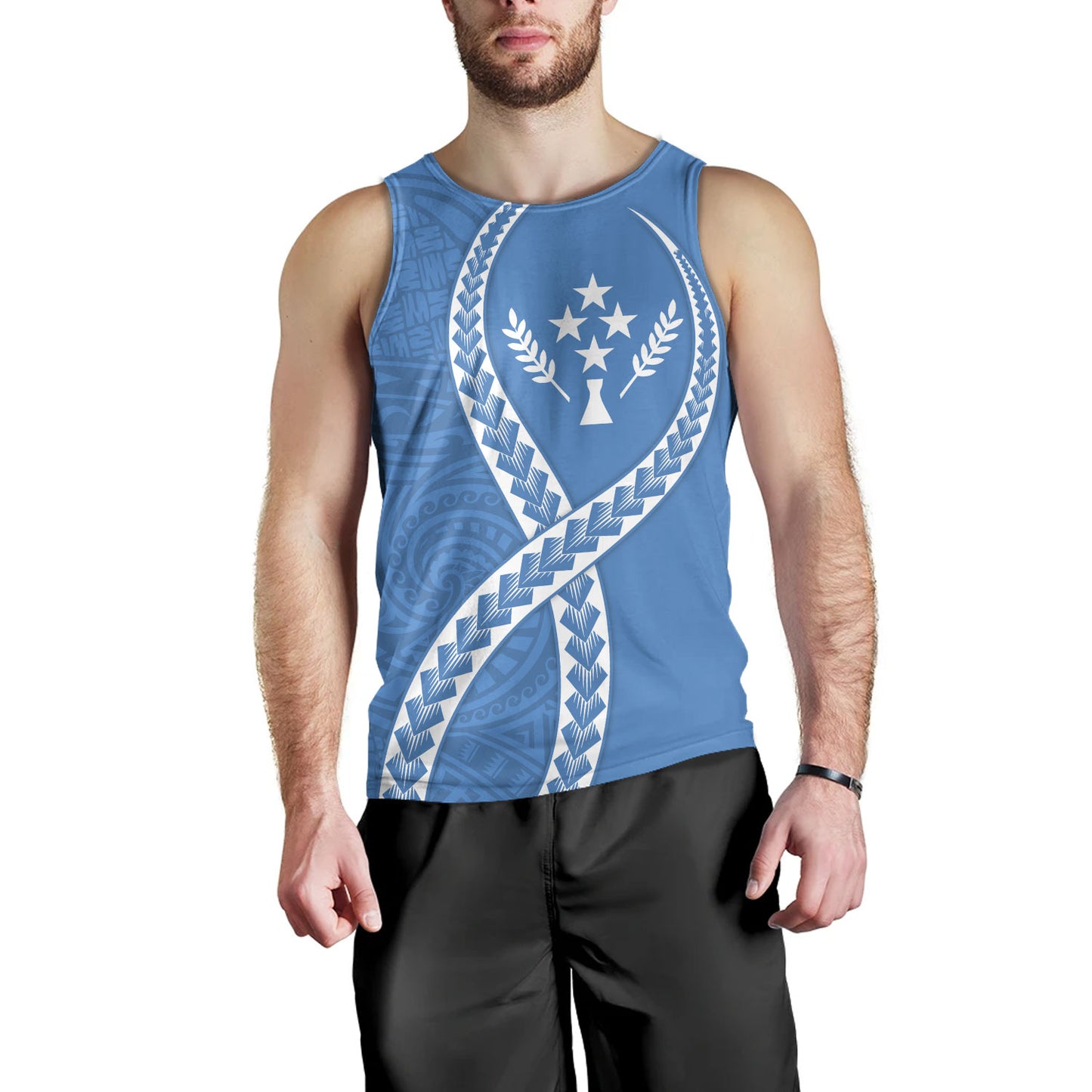 Kosrae Tank Top Tribal Polynesian In My Heart