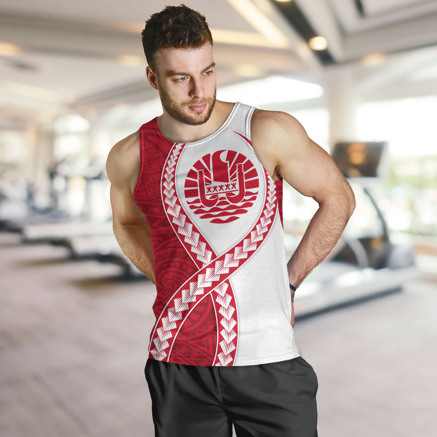 Tahiti Tank Top Tribal Polynesian In My Heart