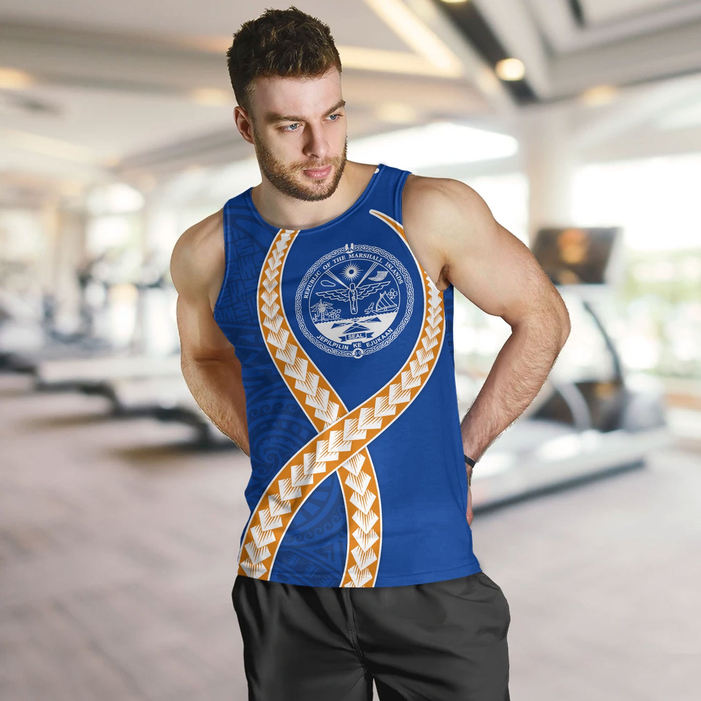 Marshall Islands Tank Top Tribal Polynesian In My Heart