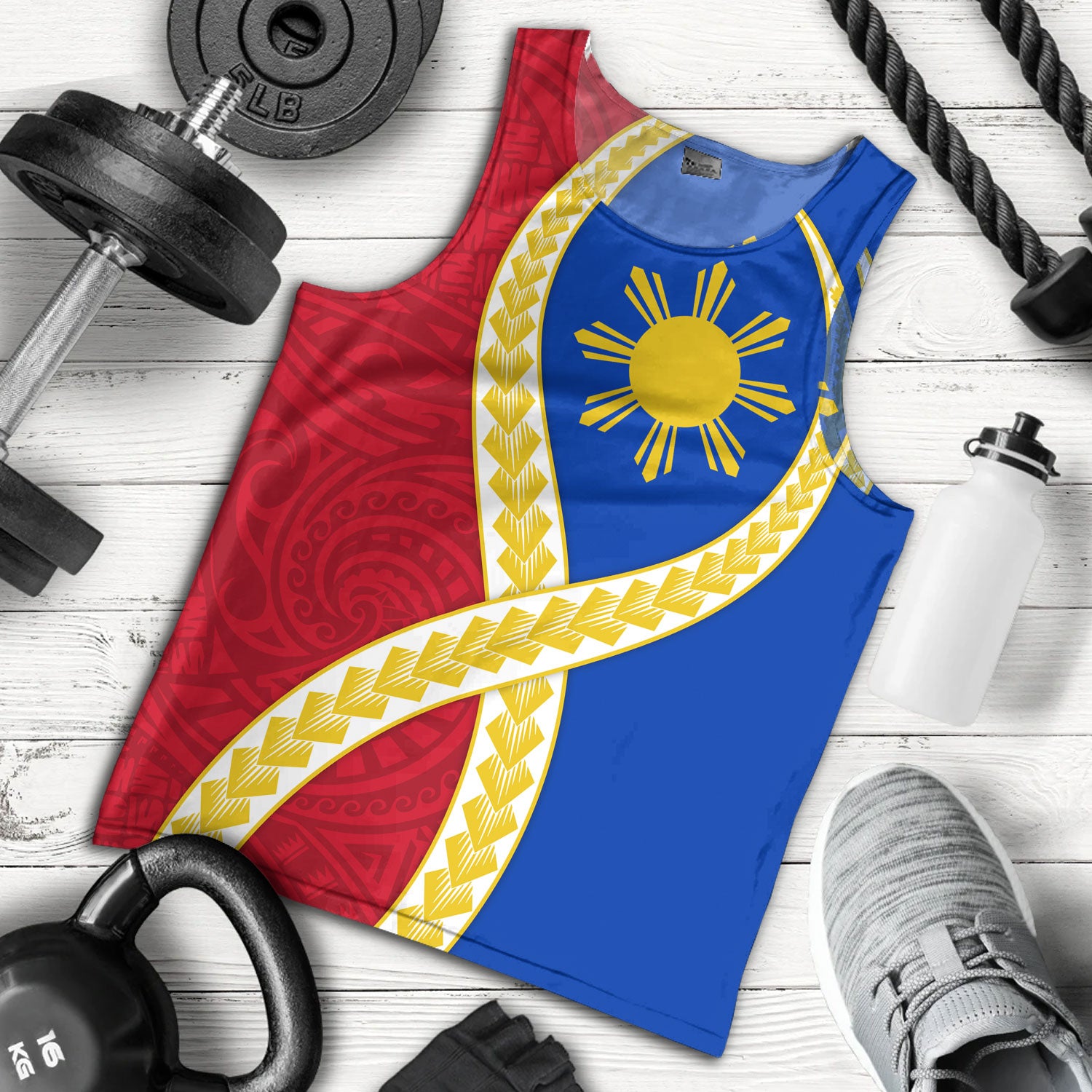 Philippines Filipinos Tank Top Tribal Polynesian In My Heart