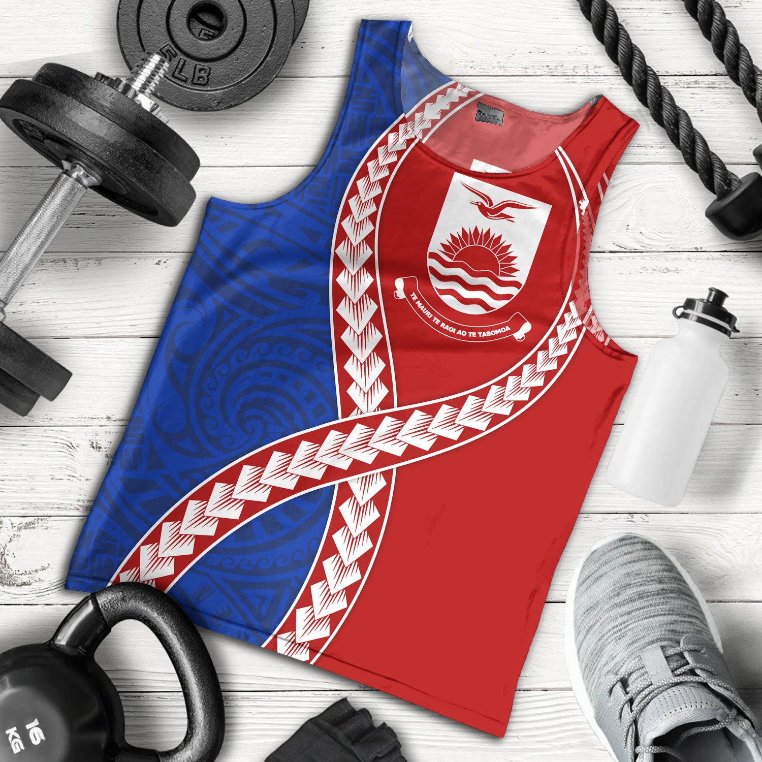 Kiribati Tank Top Tribal Polynesian In My Heart