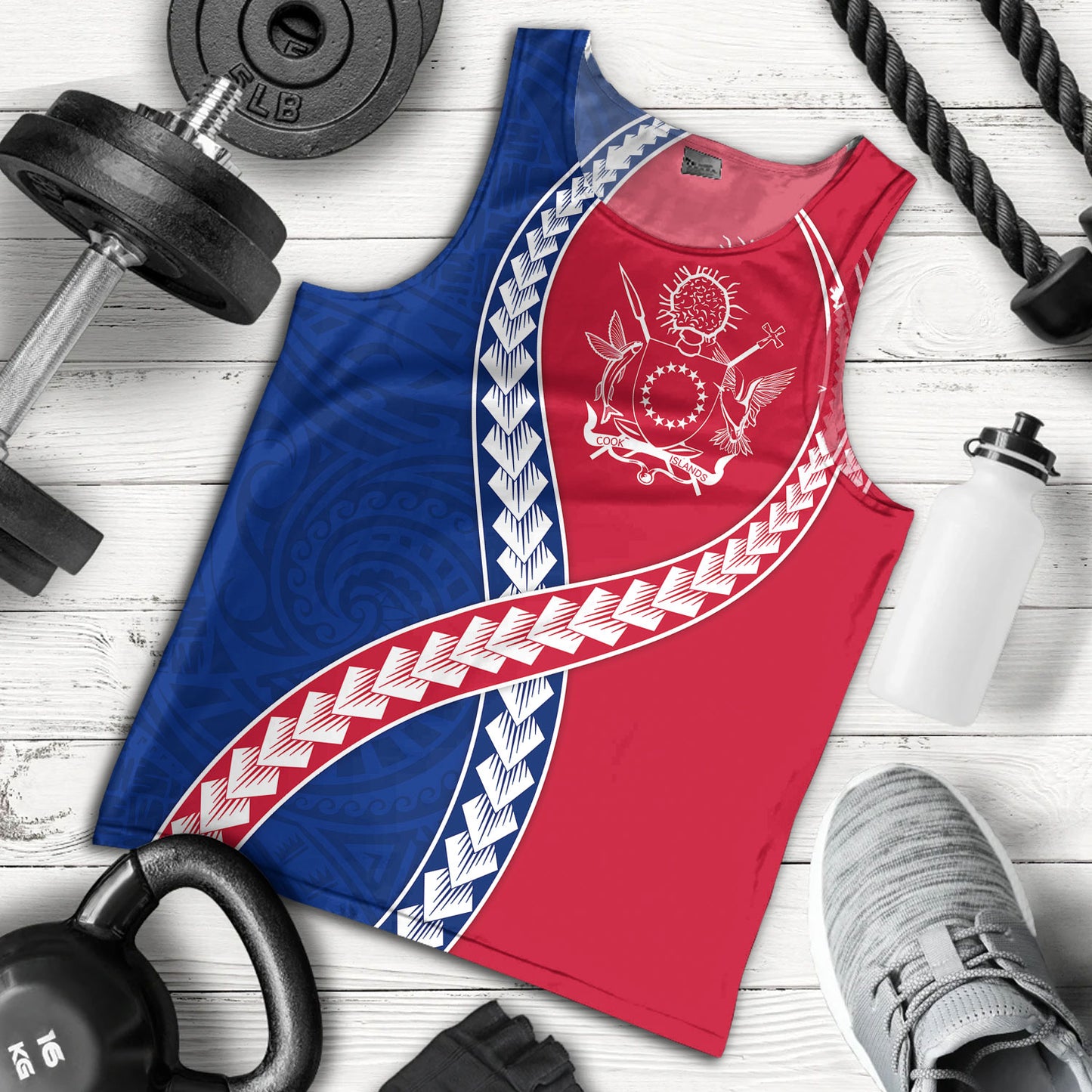 Cook Islands Tank Top Tribal Polynesian In My Heart