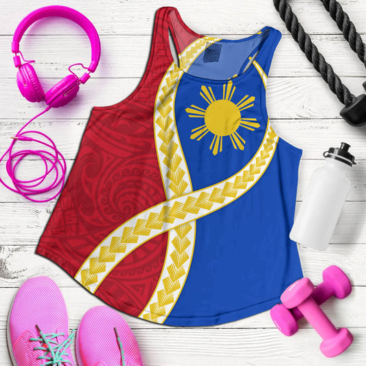 Philippines Filipinos Women Tank Tribal Polynesian In My Heart