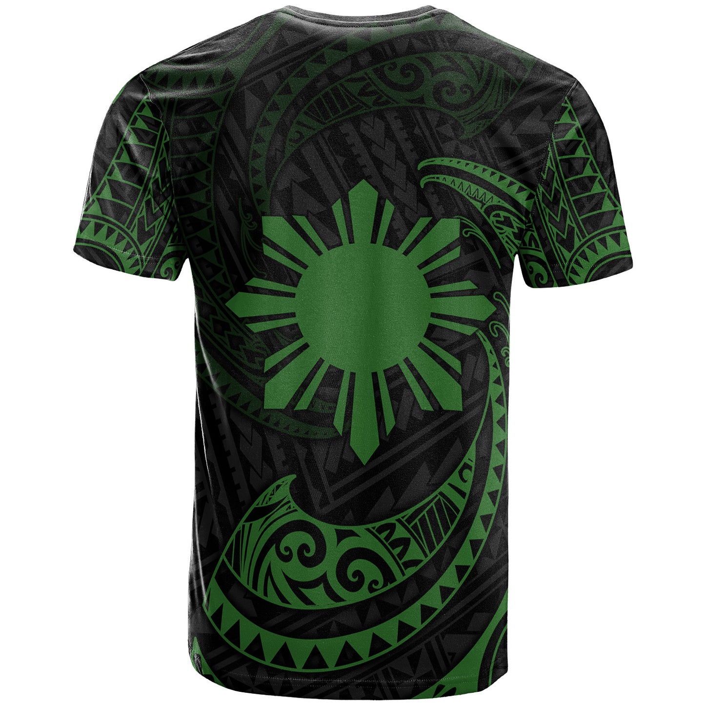 Philippines Filipinos T-Shirt Gold Tribal Wave