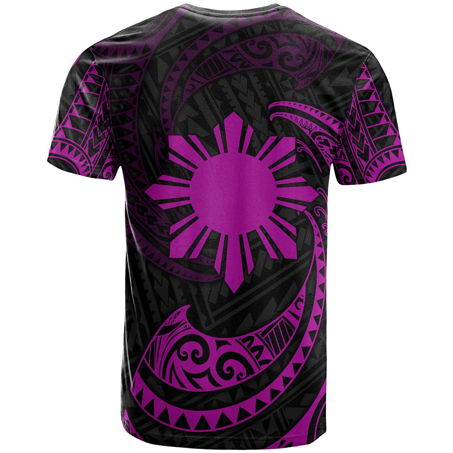 Philippines Filipinos T-Shirt Gold Tribal Wave