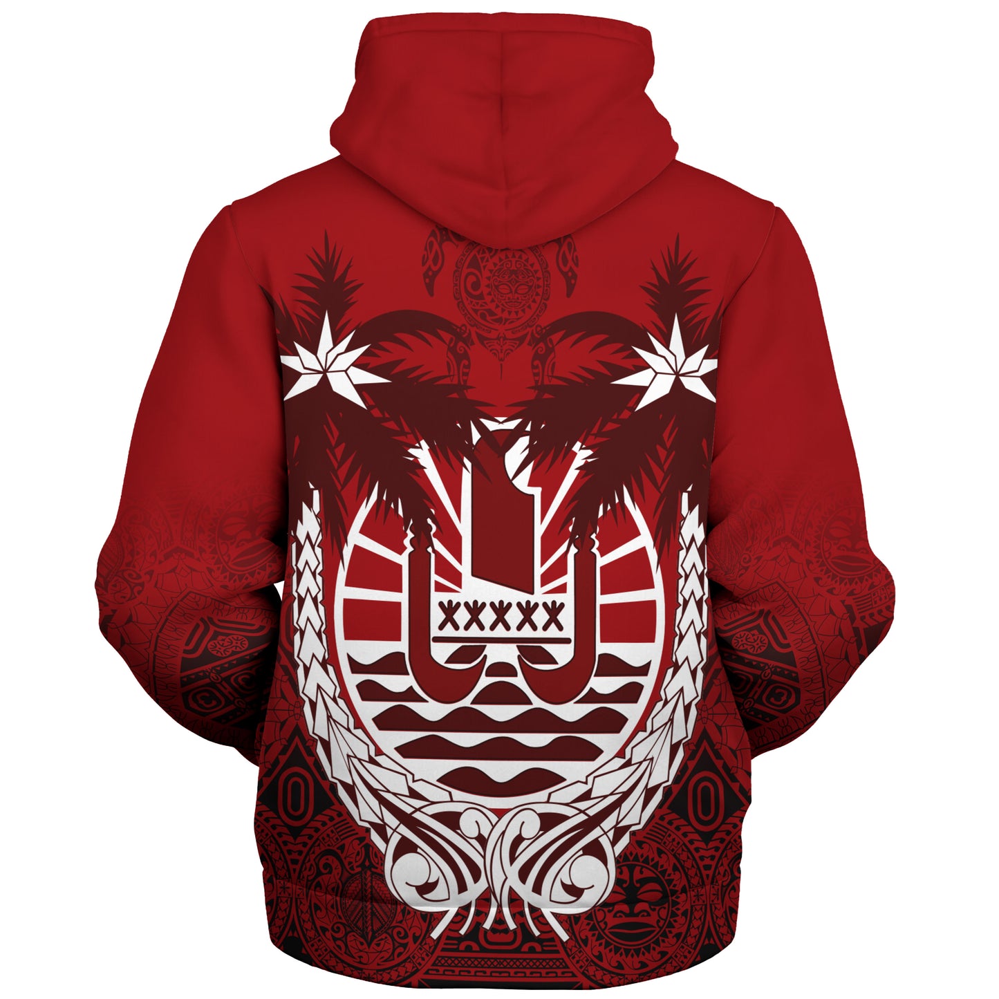 Tahiti Sherpa Hoodie Polynesian Coconut