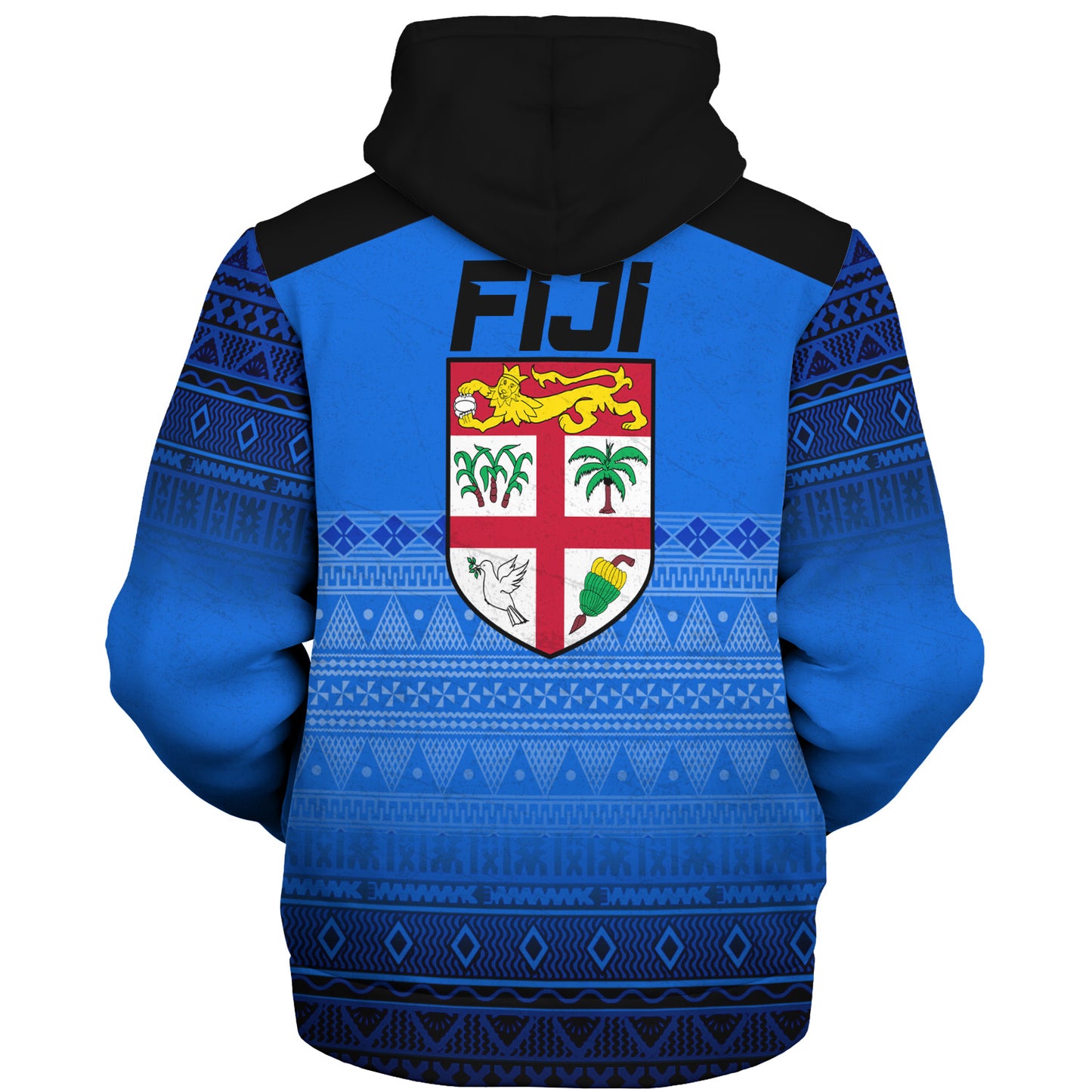 Fiji Sherpa Hoodie Fijian Rugby Style