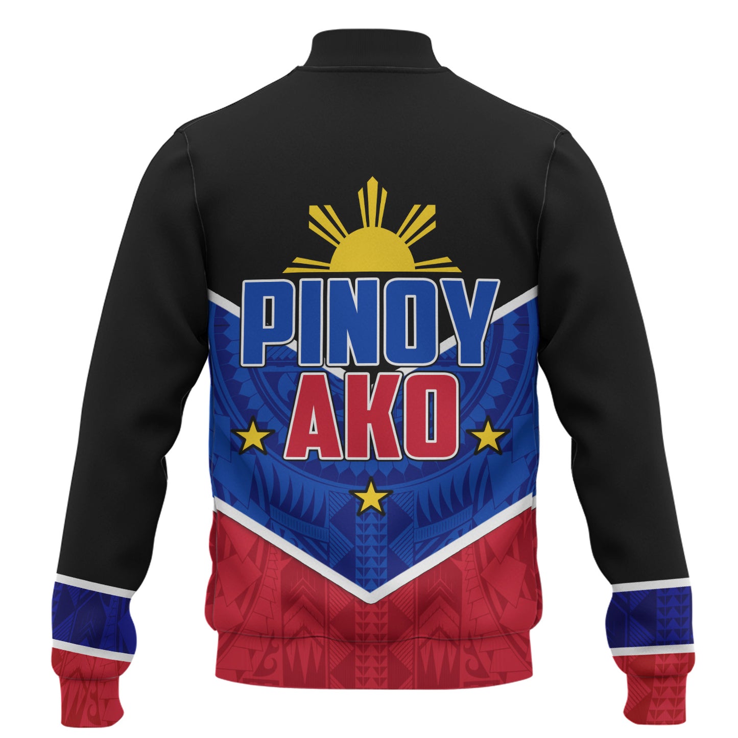 Philippines Filipinos Baseball Jacket Pinoy Ako Style