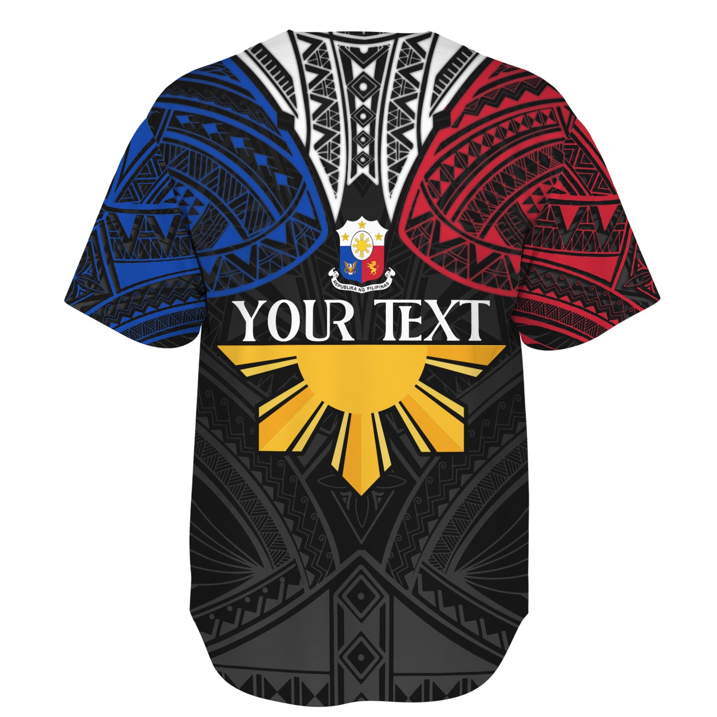 Philippines Filipinos Custom Personalised Baseball Shirt Unique Filipino Tribal Tattoos For Inspiration
