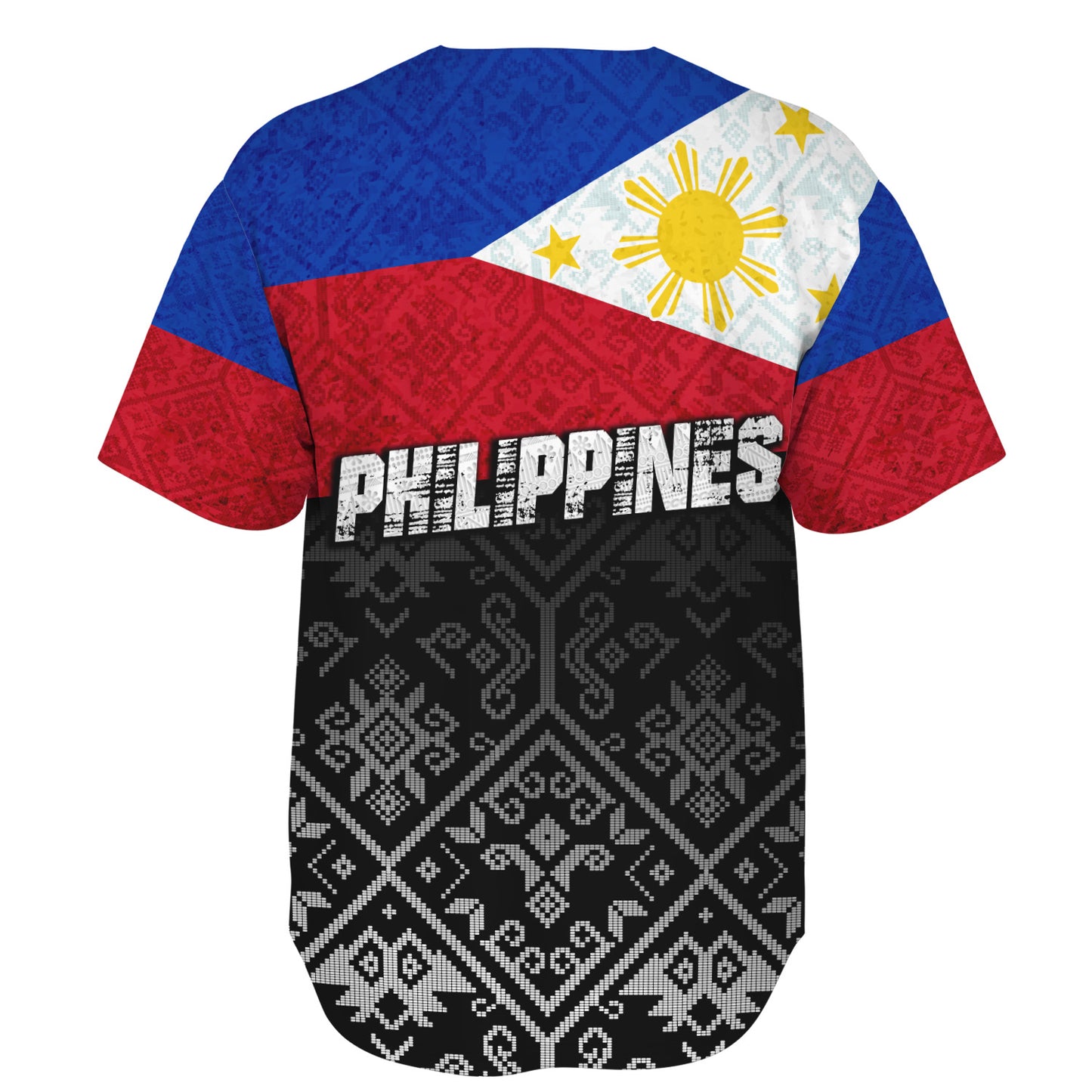 Philippines Filipinos Baseball Shirt Pinoy Pride Grunge Style