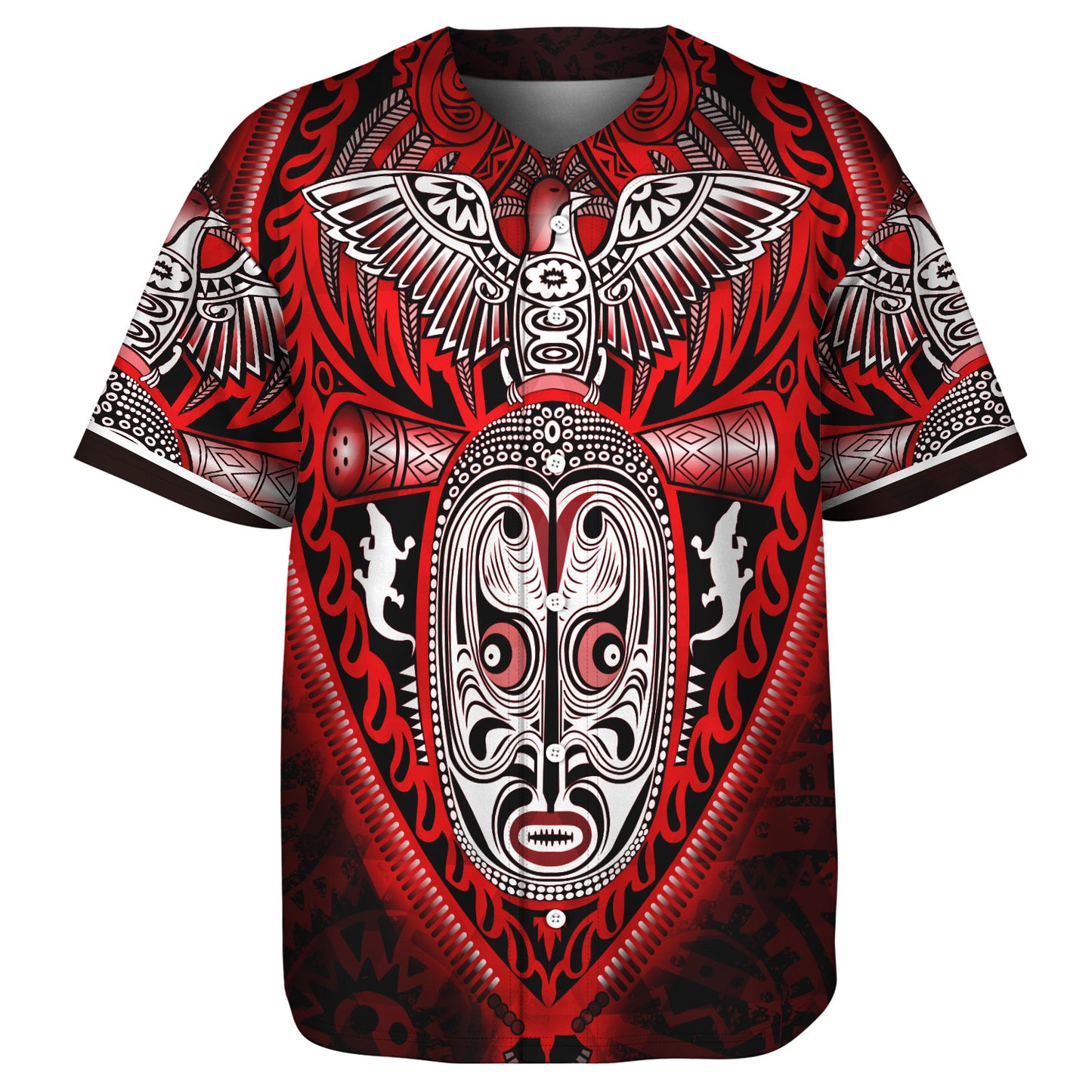 Papua New Guinea Baseball Shirt Bird Of Paradise Papua New Guinea Tribal Tattoo Patterns