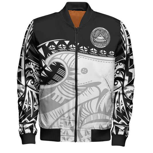 American Samoa Bomber Jacket Dynamic Sport Style