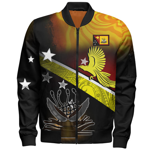 Papua New Guinea Bomber Jacket Pride Of Western PNG