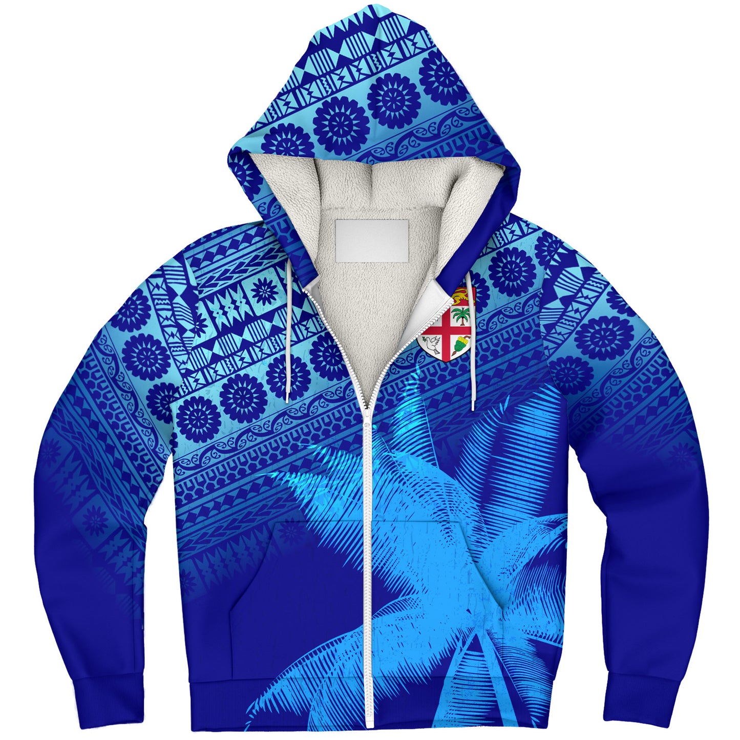 Fiji Sherpa Hoodie Forever Fiji Design