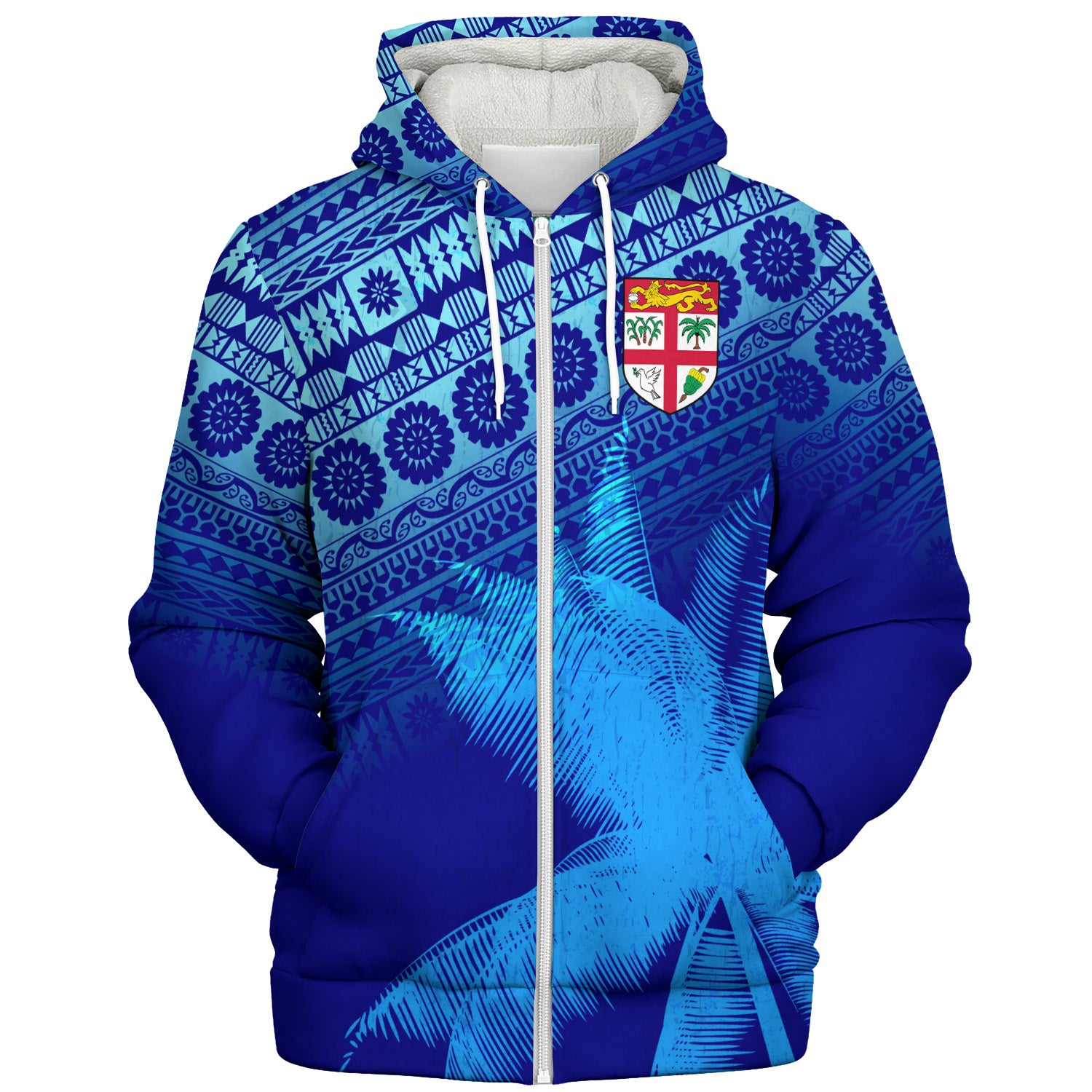 Fiji Sherpa Hoodie Forever Fiji Design