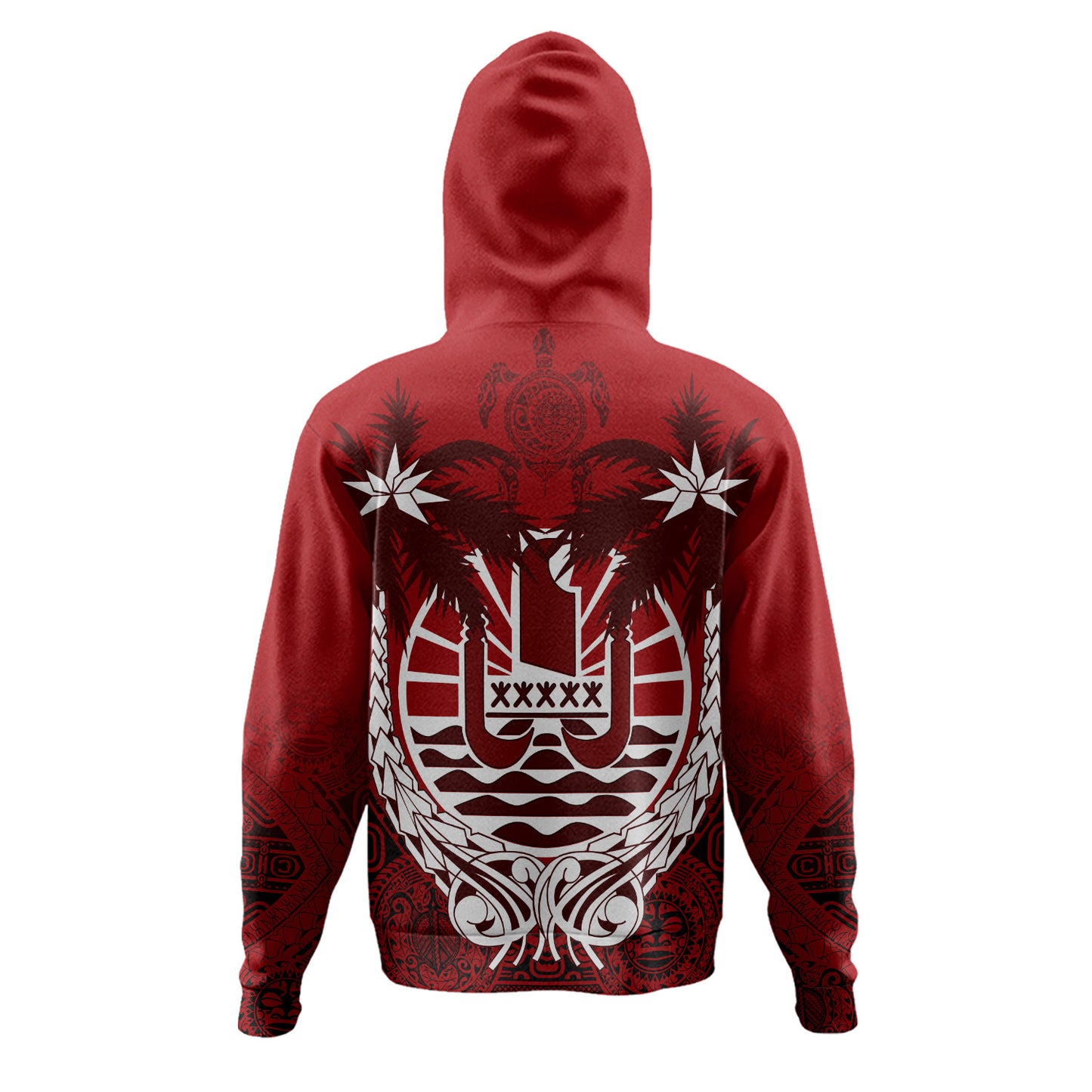 Tahiti Hoodie Polynesian Coconut