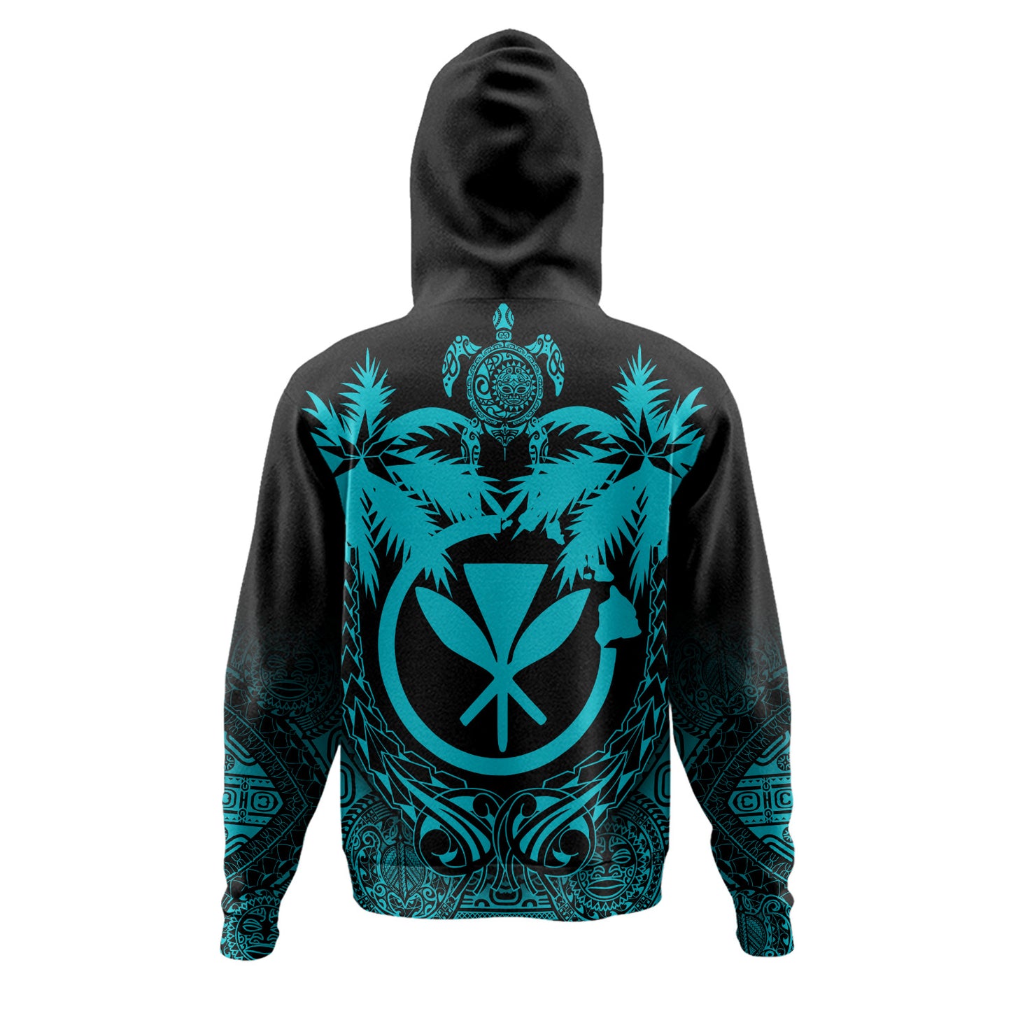 Hawaii Hoodie Polynesian Coconut