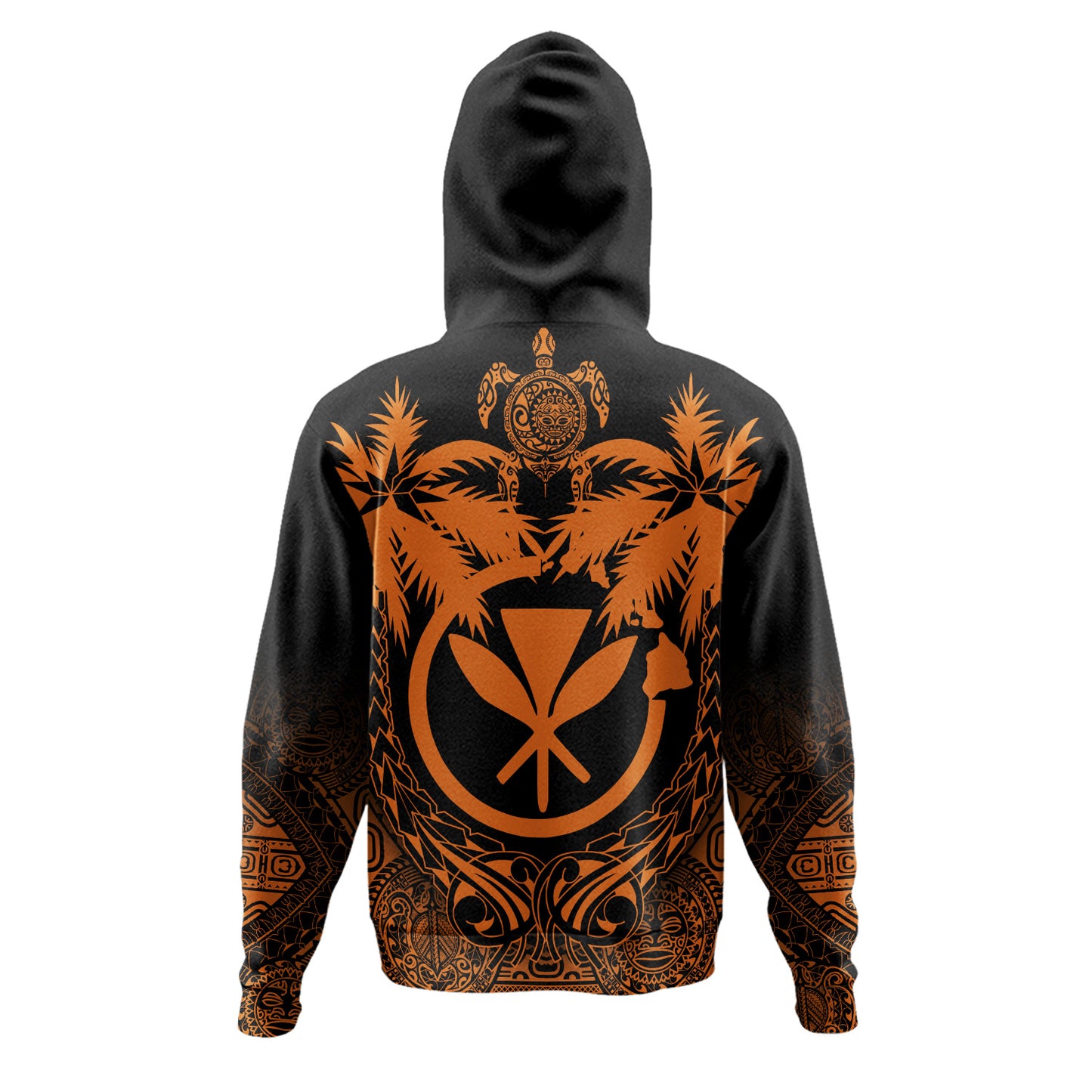 Hawaii Hoodie Polynesian Coconut