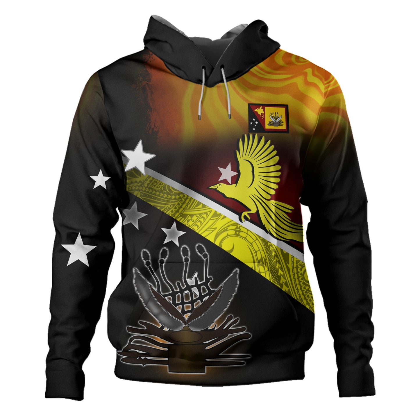 Papua New Guinea Hoodie Pride Of Western PNG