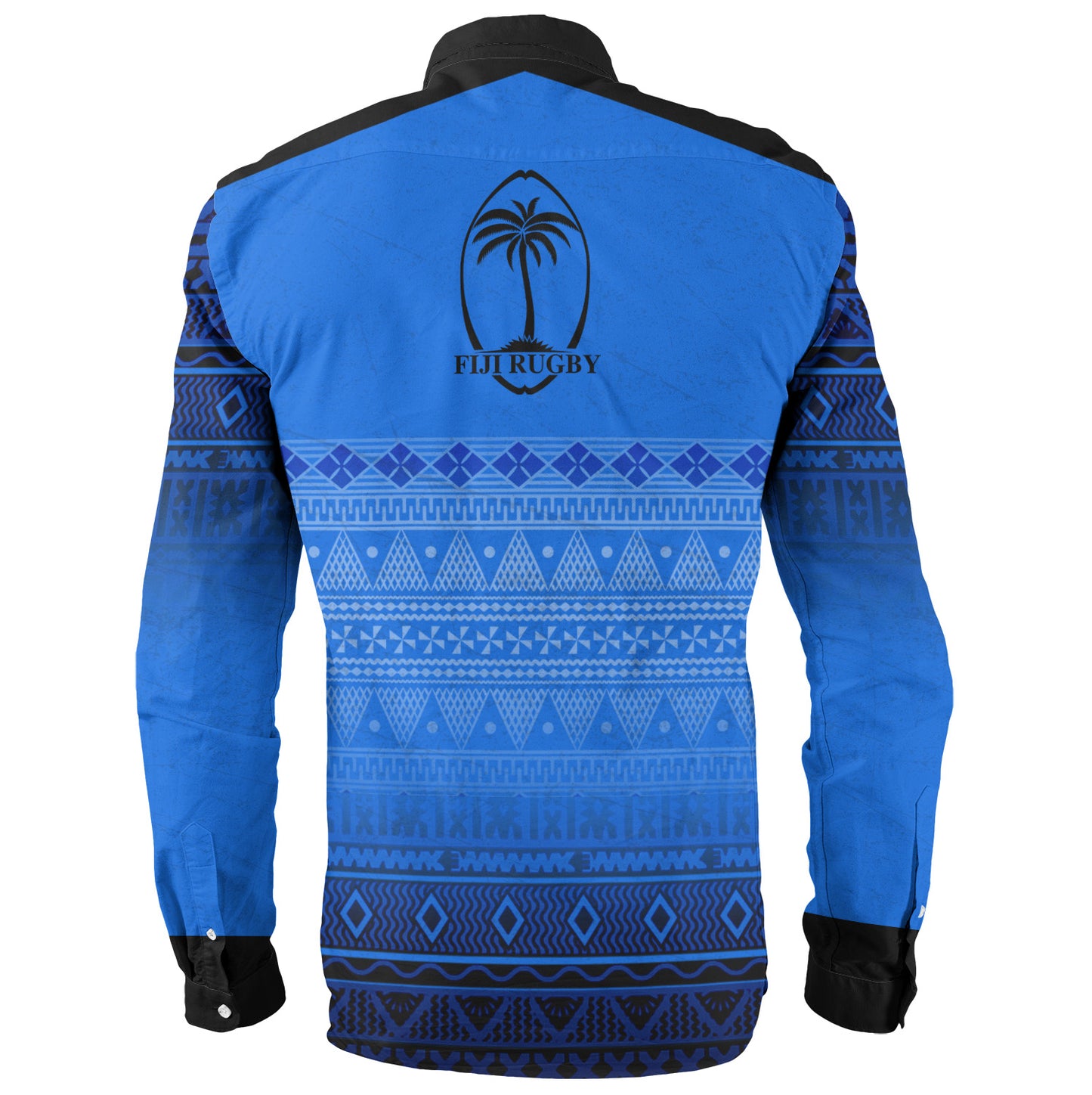 Fiji Long Sleeve Shirt Fijian Rugby Style