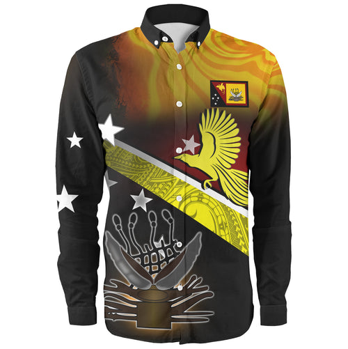 Papua New Guinea Long Sleeve Shirt Pride Of Western PNG