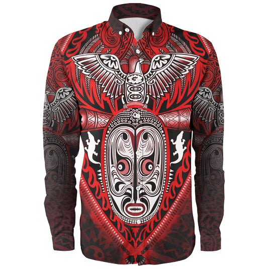 Papua New Guinea Long Sleeve Shirt Bird Of Paradise Papua New Guinea Tribal Tattoo Patterns