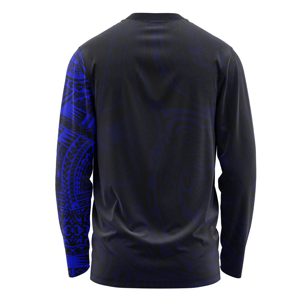 Polynesian Long Sleeve T-shirt - Polynesian Tattoo Style Version 2.0