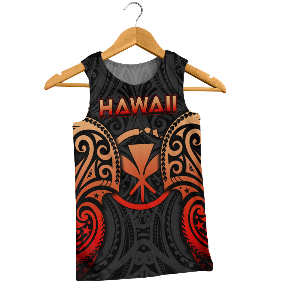 Hawaii Tank Top Custom Personalised Spirit Red Version