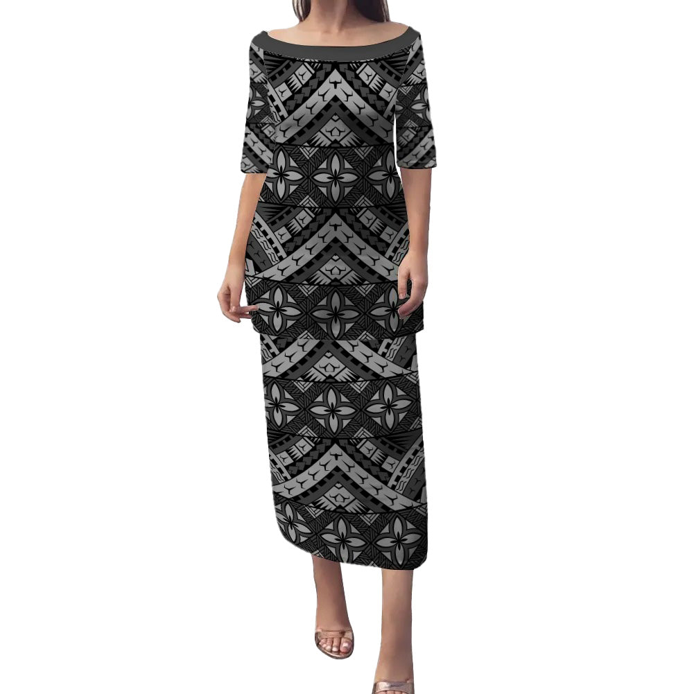 Samoa Polynesian Tribal Puletasi