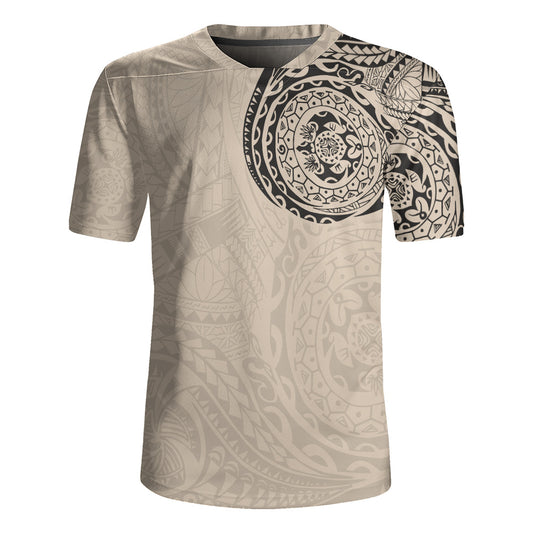Polynesian Rugby Jersey Polynesian Tattoo Style Version 2.0 Nude