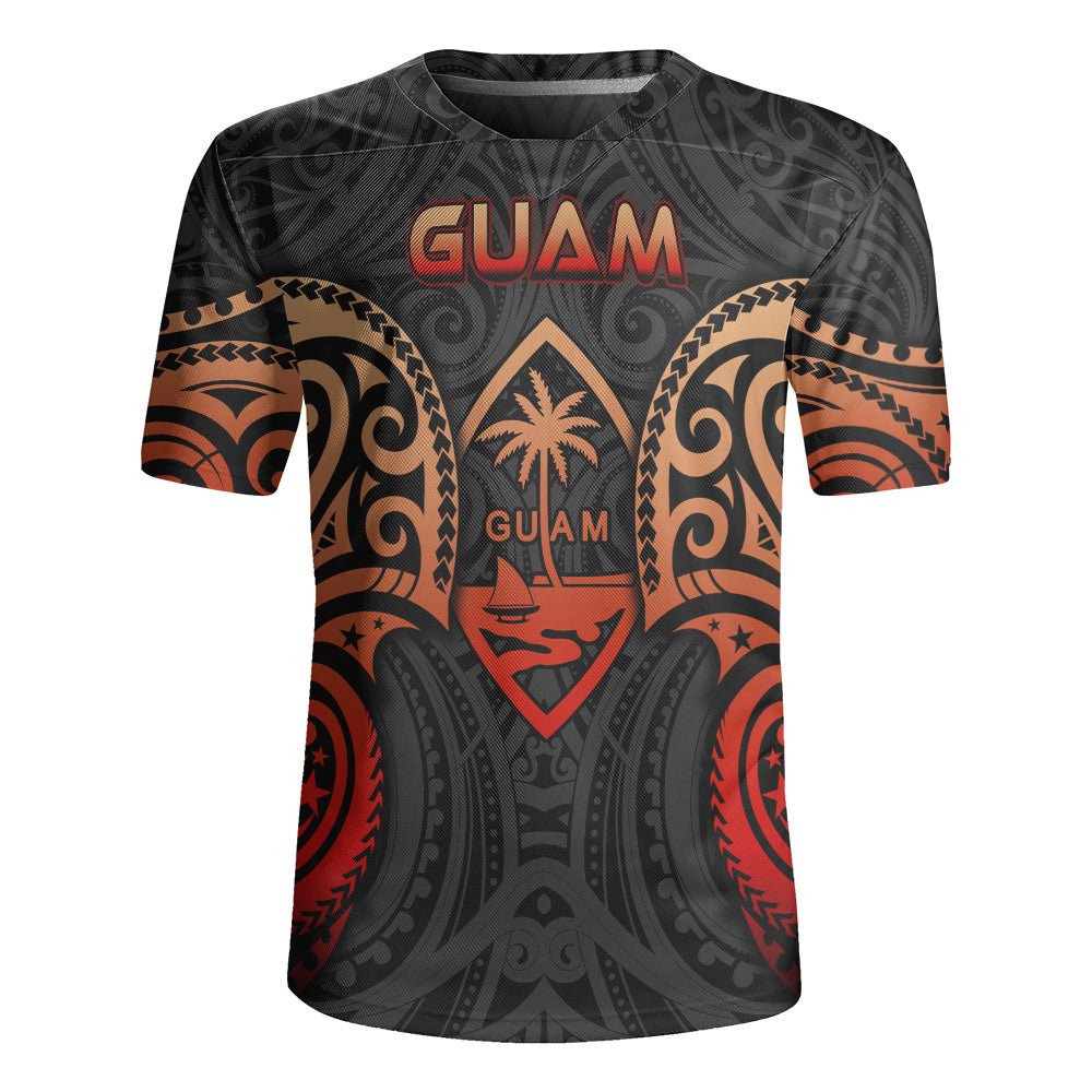 Guam Rugby Jersey Custom Personalised Spirit Red Version
