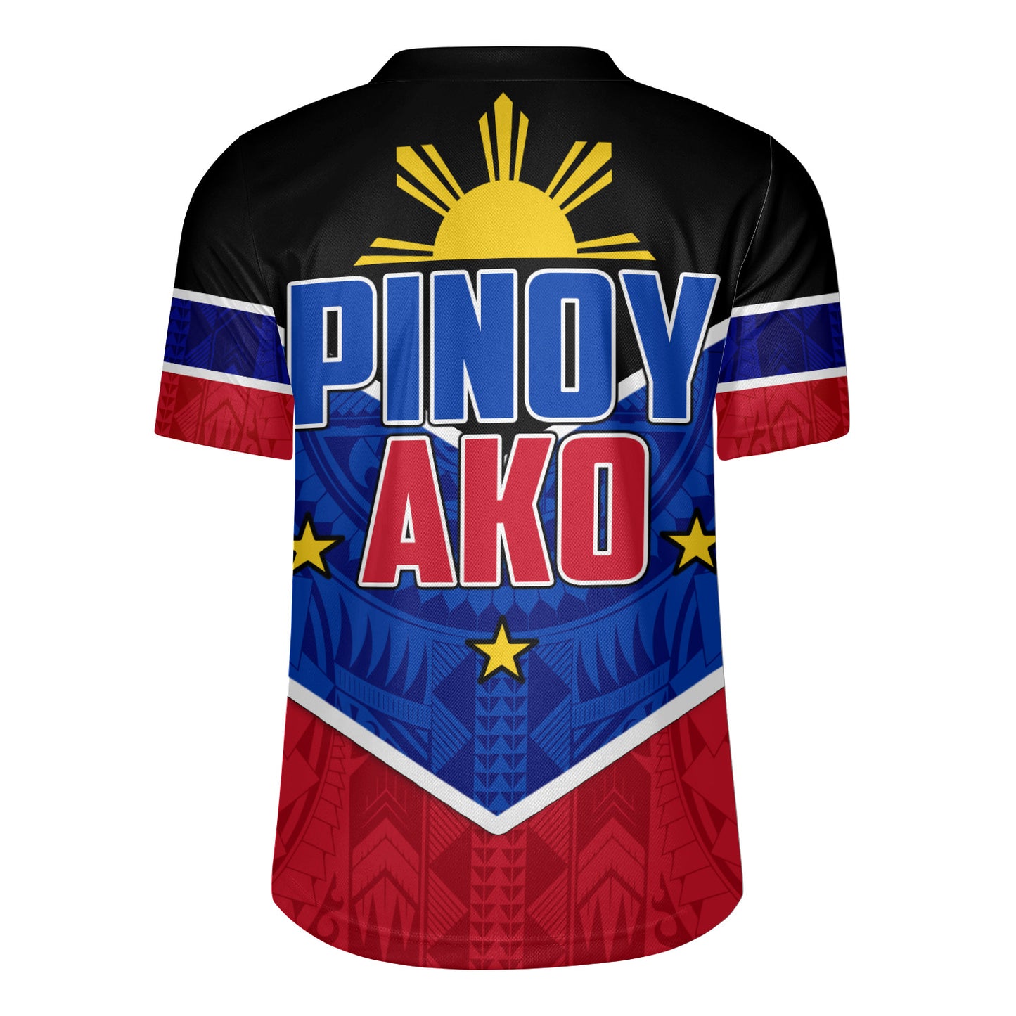 Philippines Filipinos Rugby Jersey Pinoy Ako Style