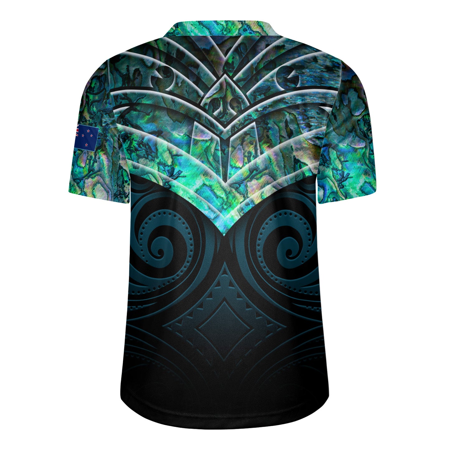 New Zealand Rugby Jersey NZ Warriors PÄua Style