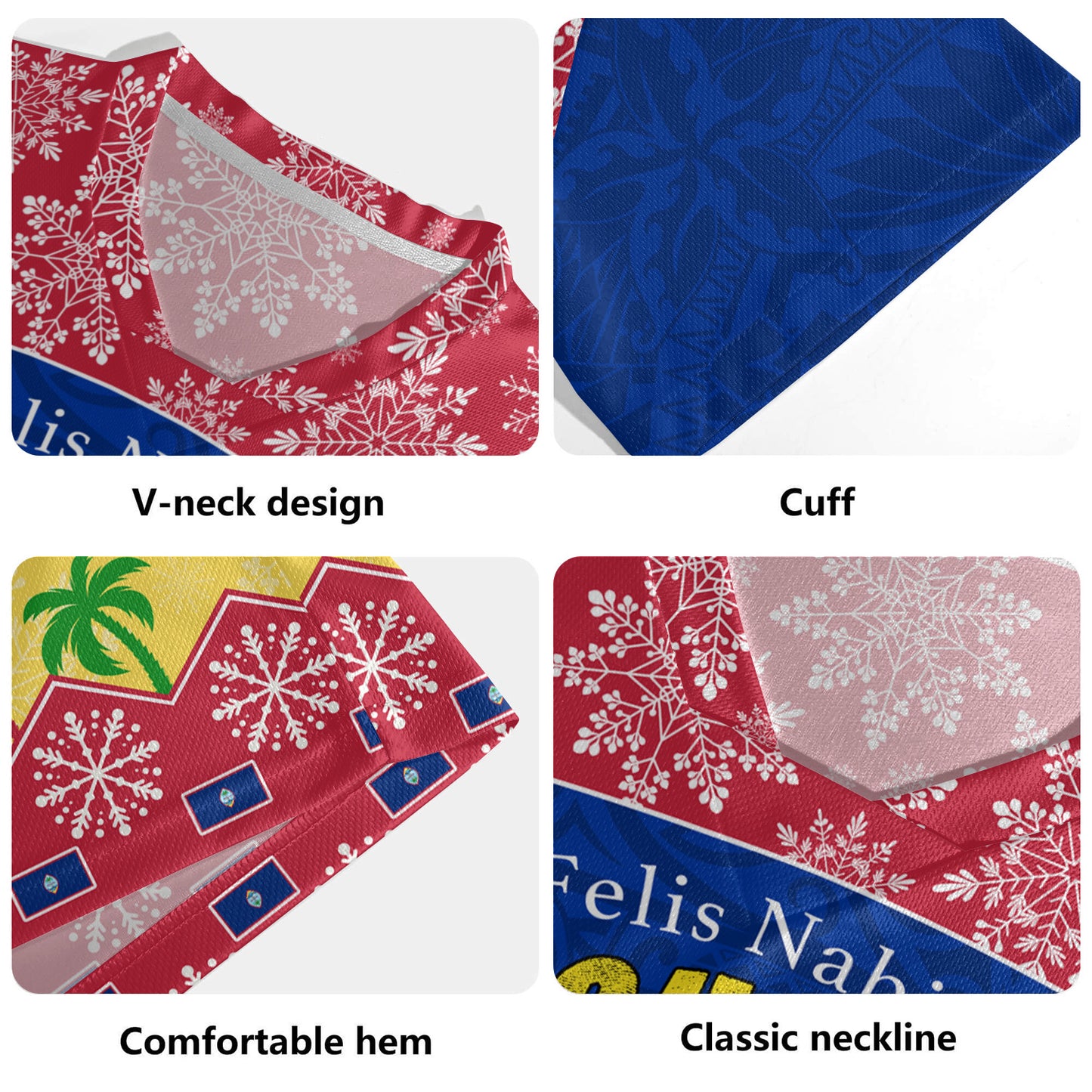 Guam Rugby Jersey Felis Nabidat Polynesian Style