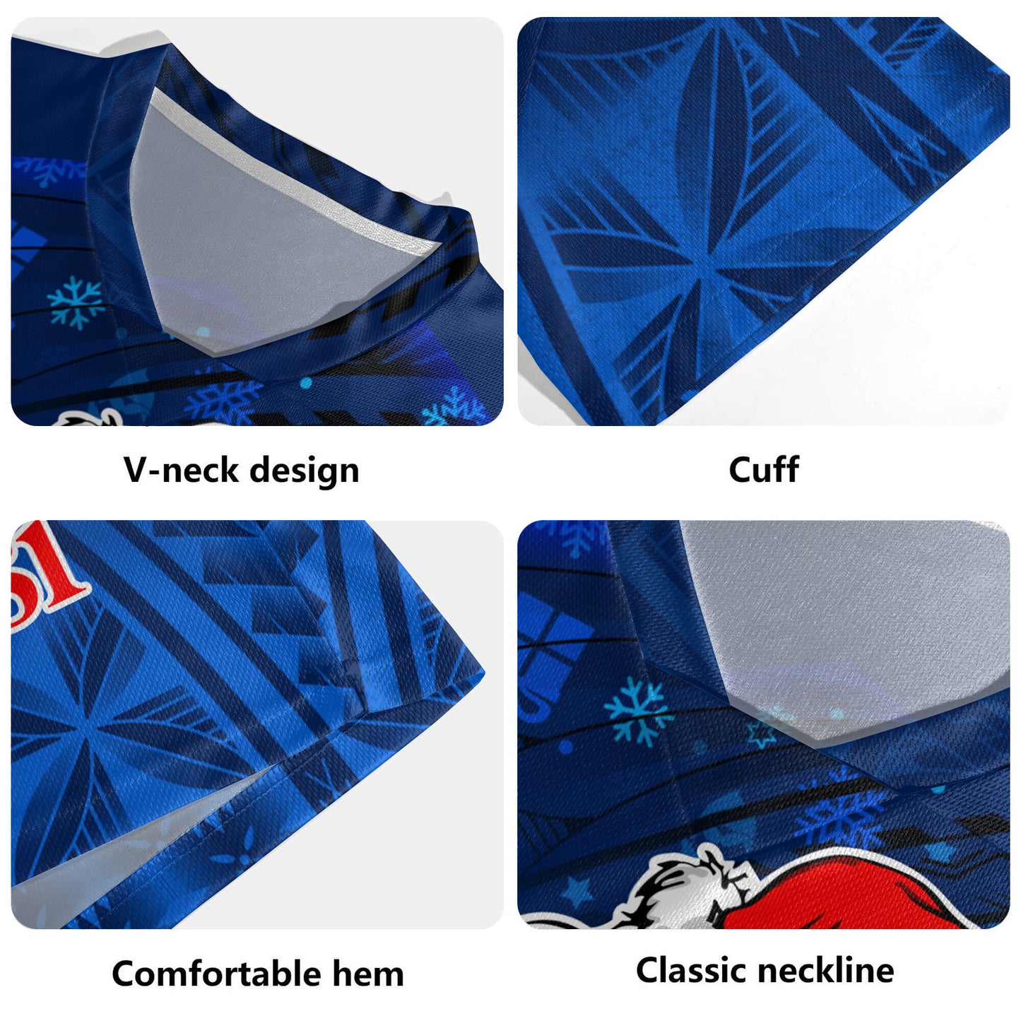 Samoa Rugby Jersey Manuia Le Kirisimasi Rugby Santa Style