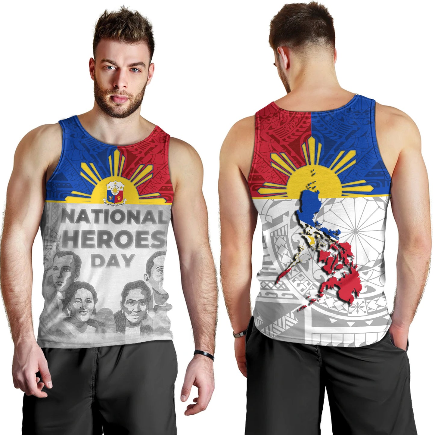 Philippines Filipinos Tank Top National Heroes Day