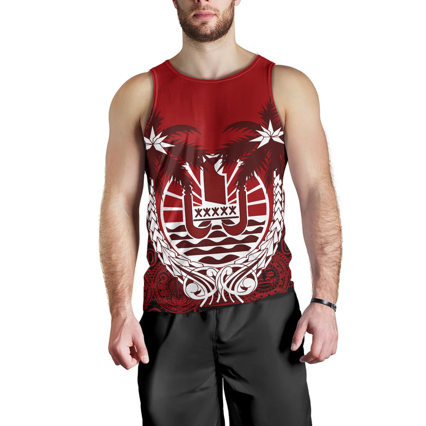 Tahiti Tank Top Polynesian Coconut