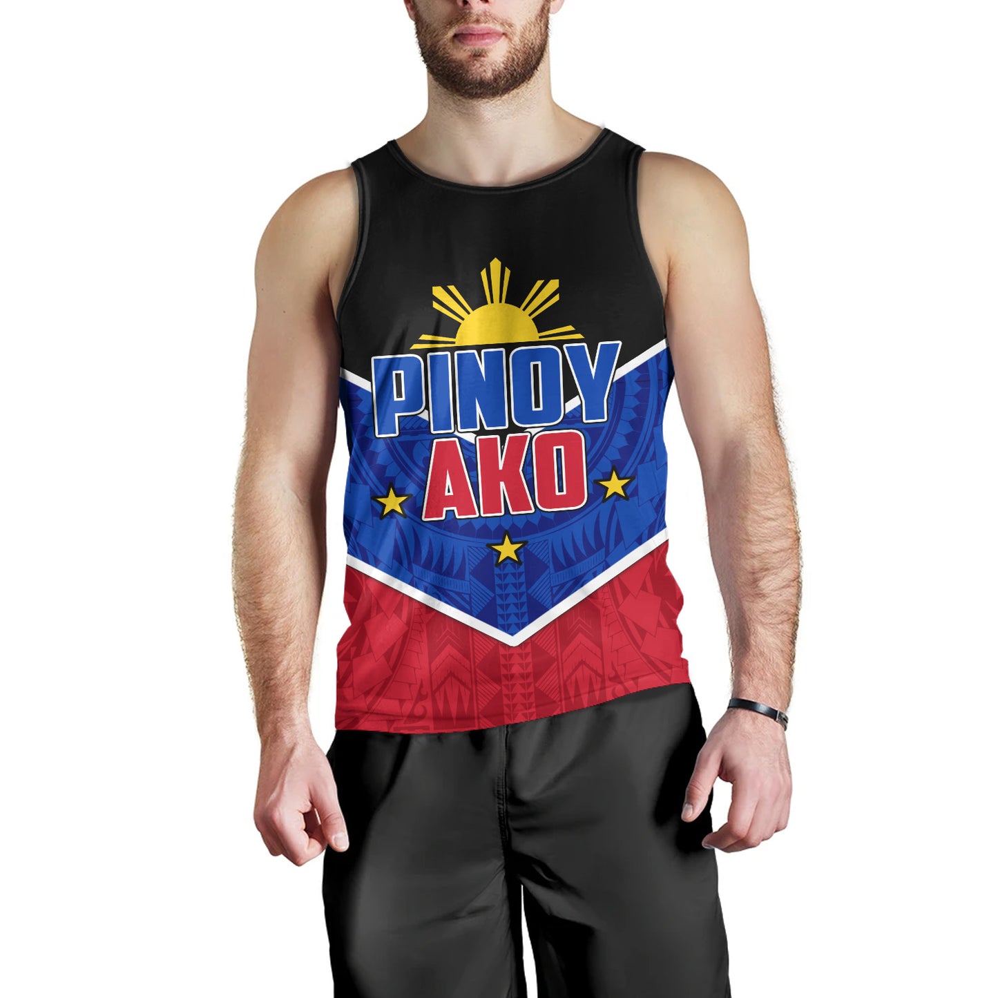 Philippines Filipinos Tank Top Pinoy Ako Style