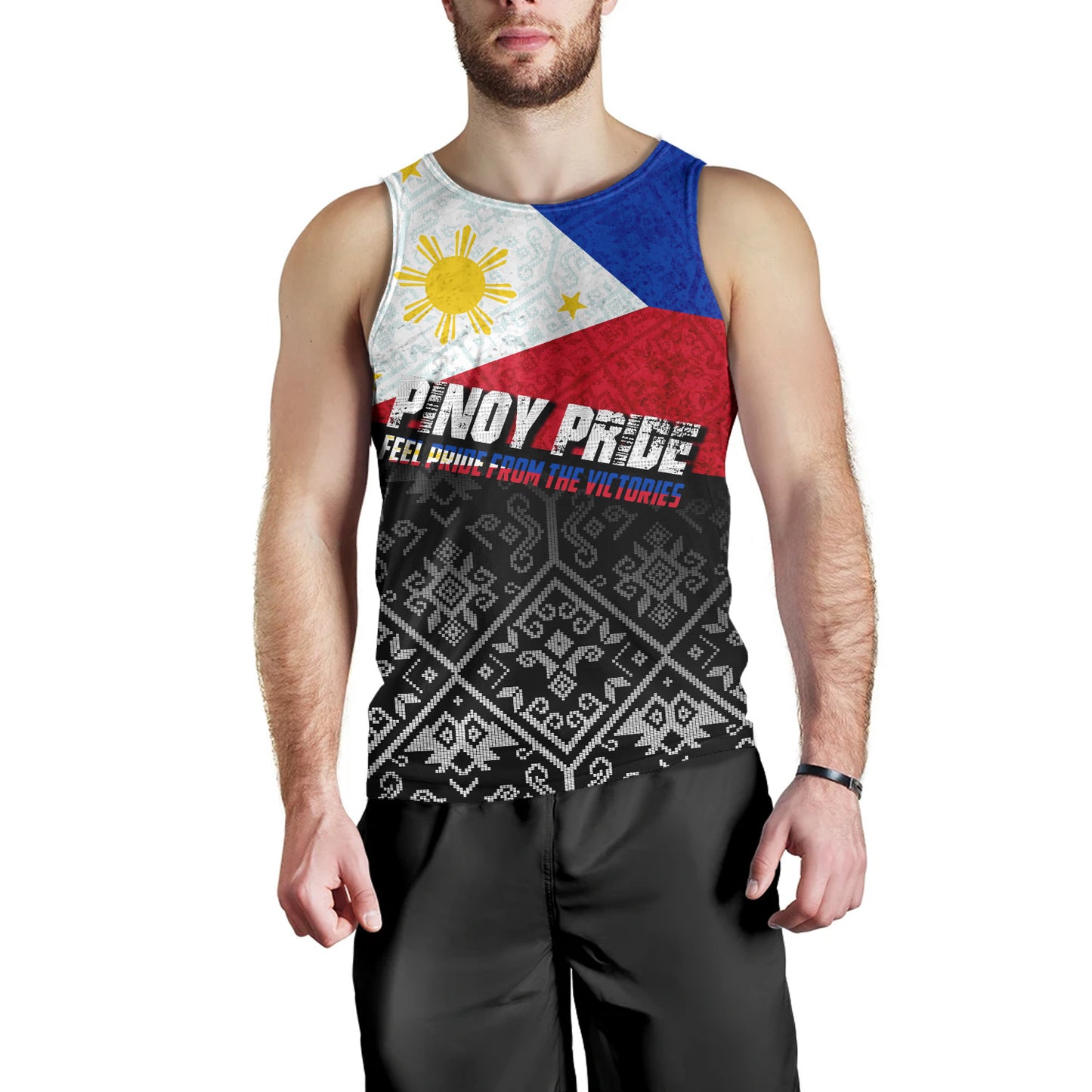 Philippines Filipinos Tank Top Pinoy Pride Grunge Style