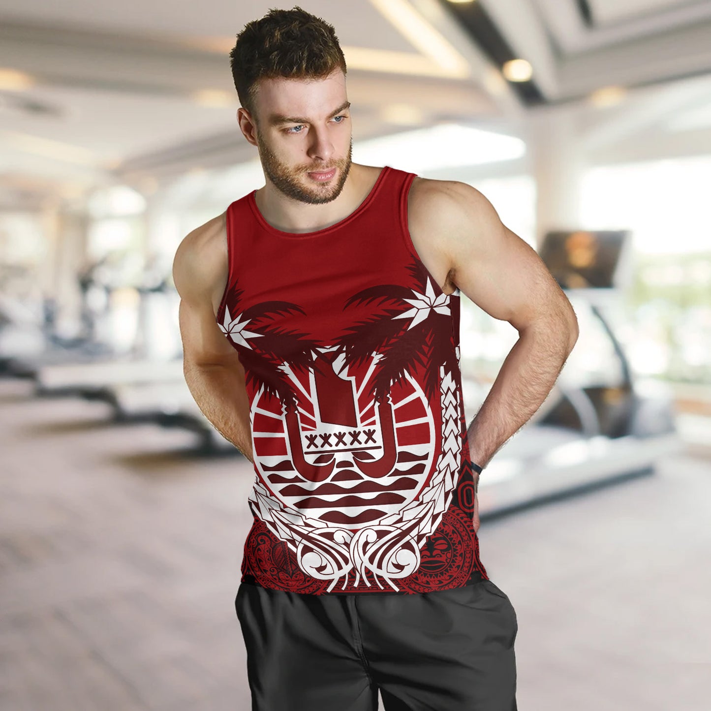 Tahiti Tank Top Polynesian Coconut