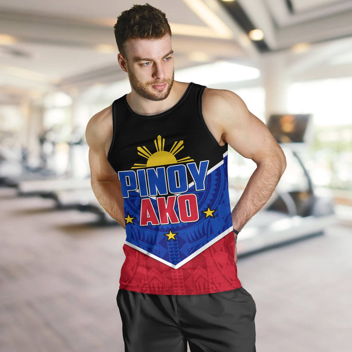 Philippines Filipinos Tank Top Pinoy Ako Style