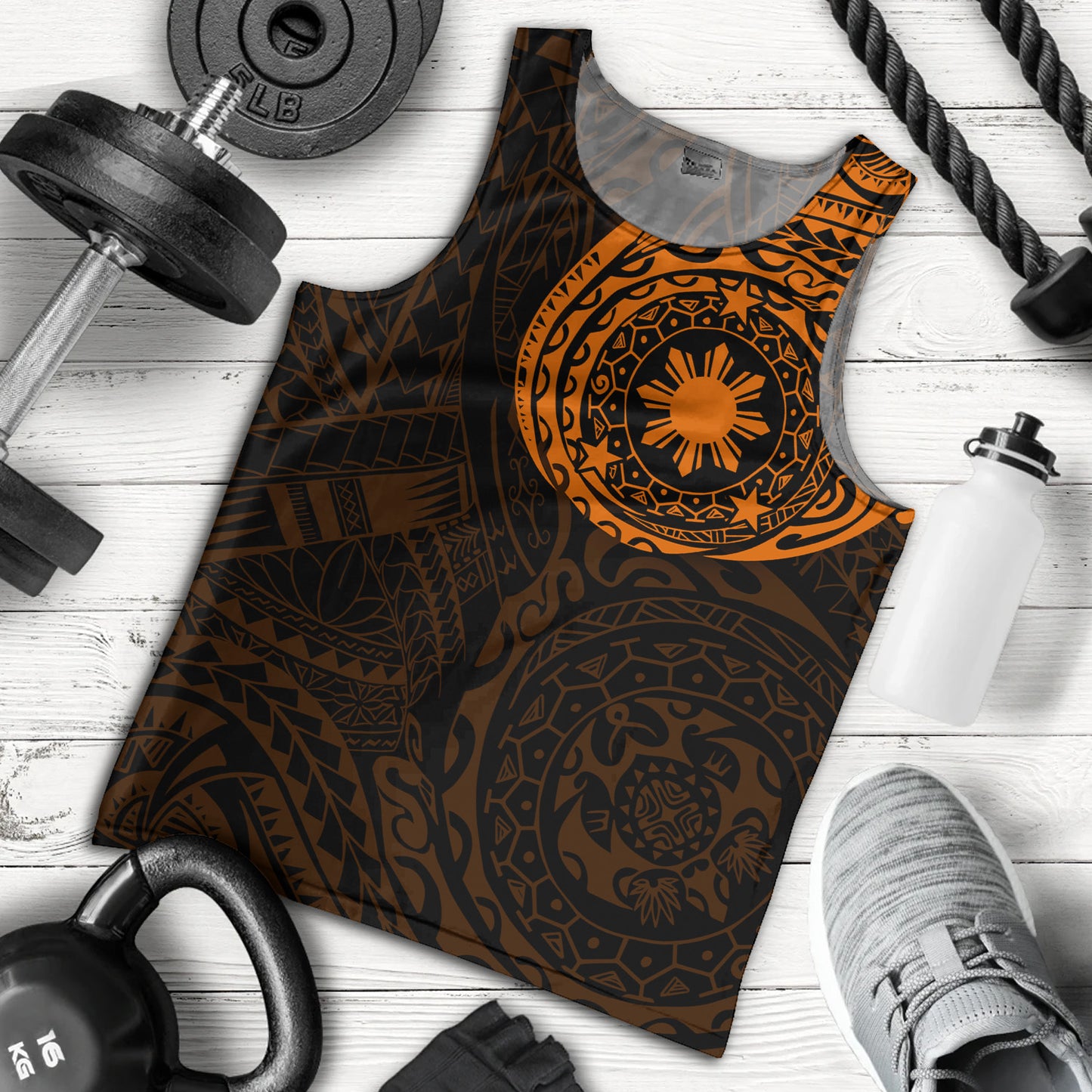 Philippines Filipinos Polynesian Tattoo Style Tank Top