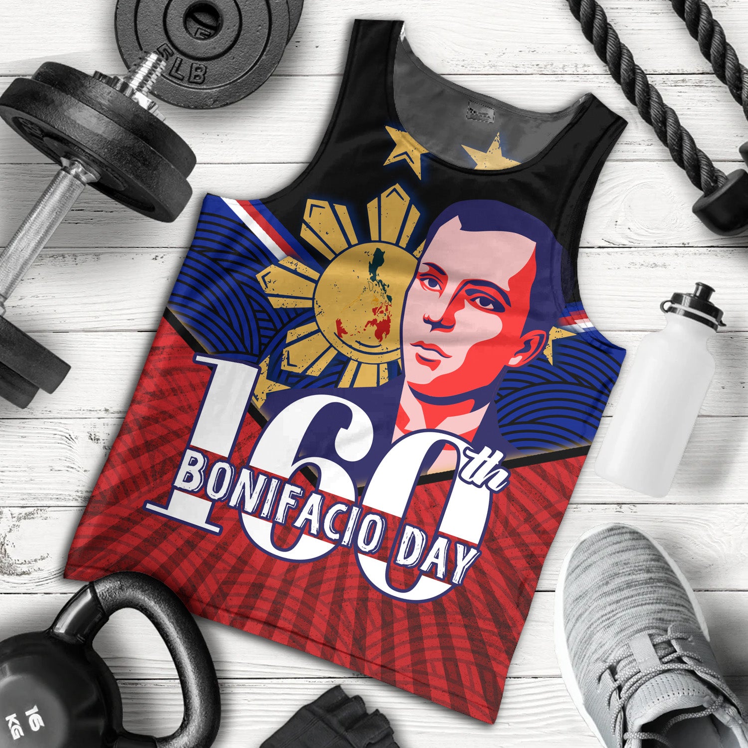 Philippines Filipinos Tank Top Celebrate Bonifacio Day
