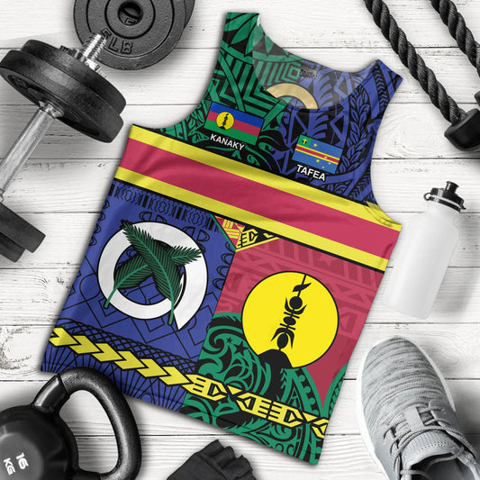 Vanuatu Tank Top Custom Tafea Kanaky Day Tribal Patterns Special Design