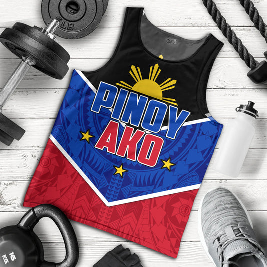 Philippines Filipinos Tank Top Pinoy Ako Style