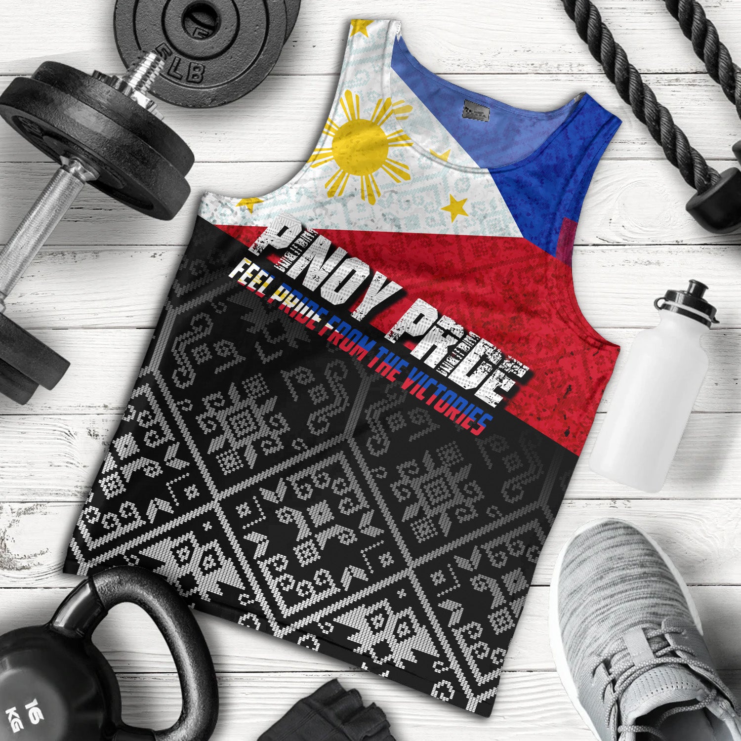 Philippines Filipinos Tank Top Pinoy Pride Grunge Style