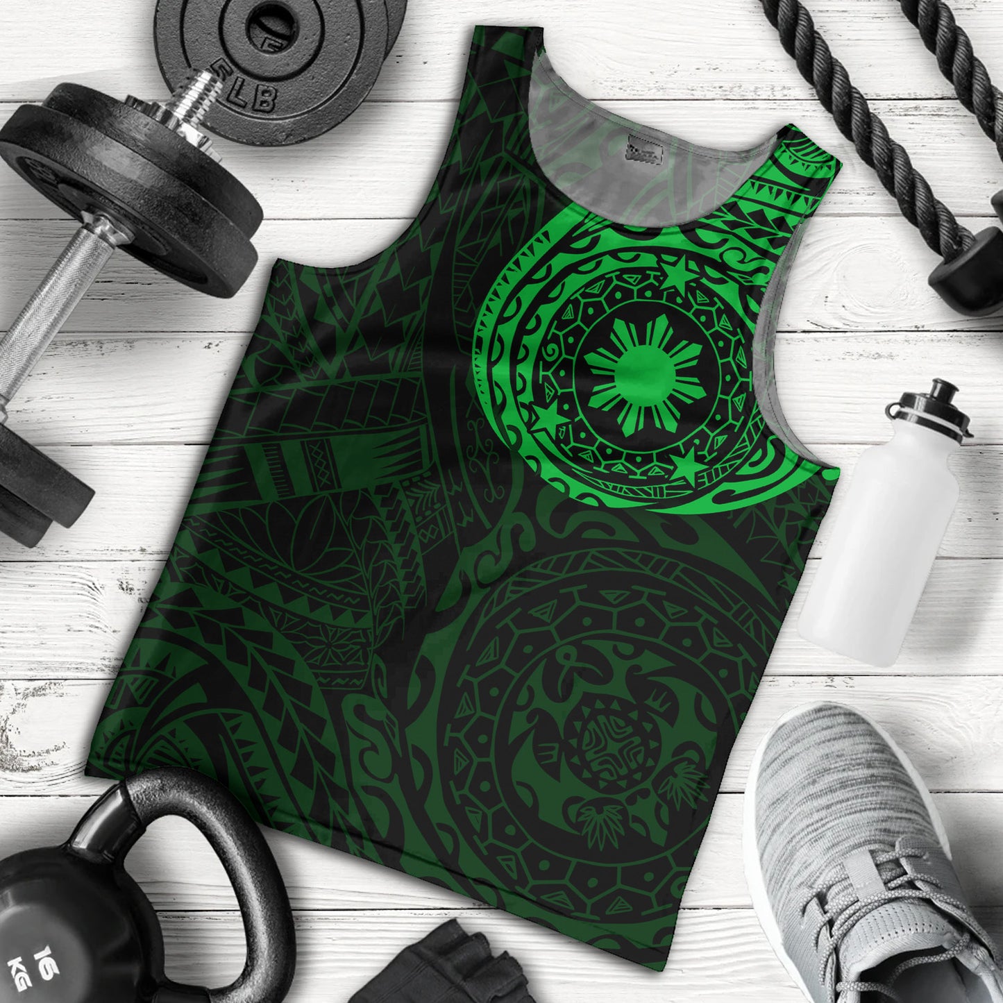 Philippines Filipinos Polynesian Tattoo Style Tank Top